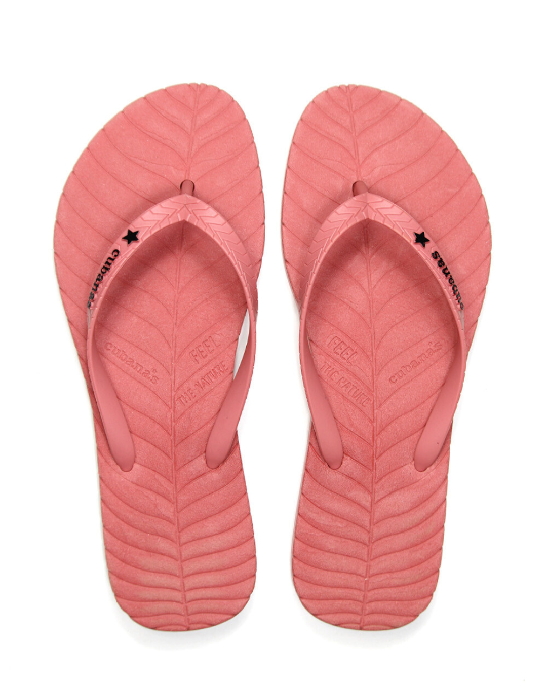 Chinelo Rosa Claro, Feel the Nature by Cubanas