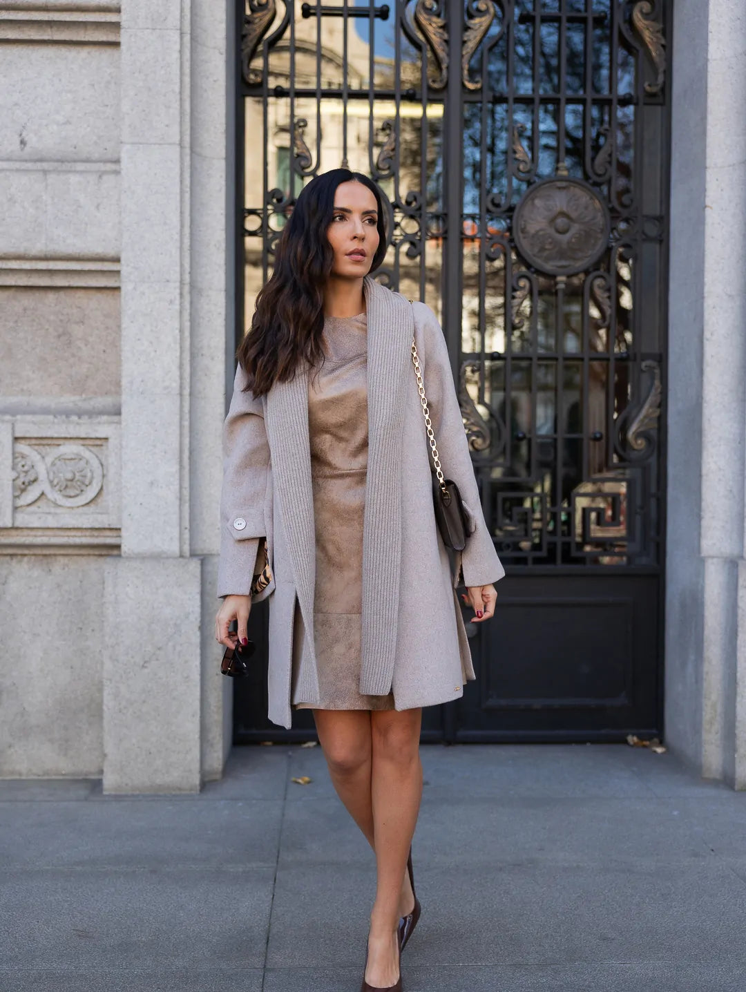 Casaco com Gola com Efeito Canelado | Scripta