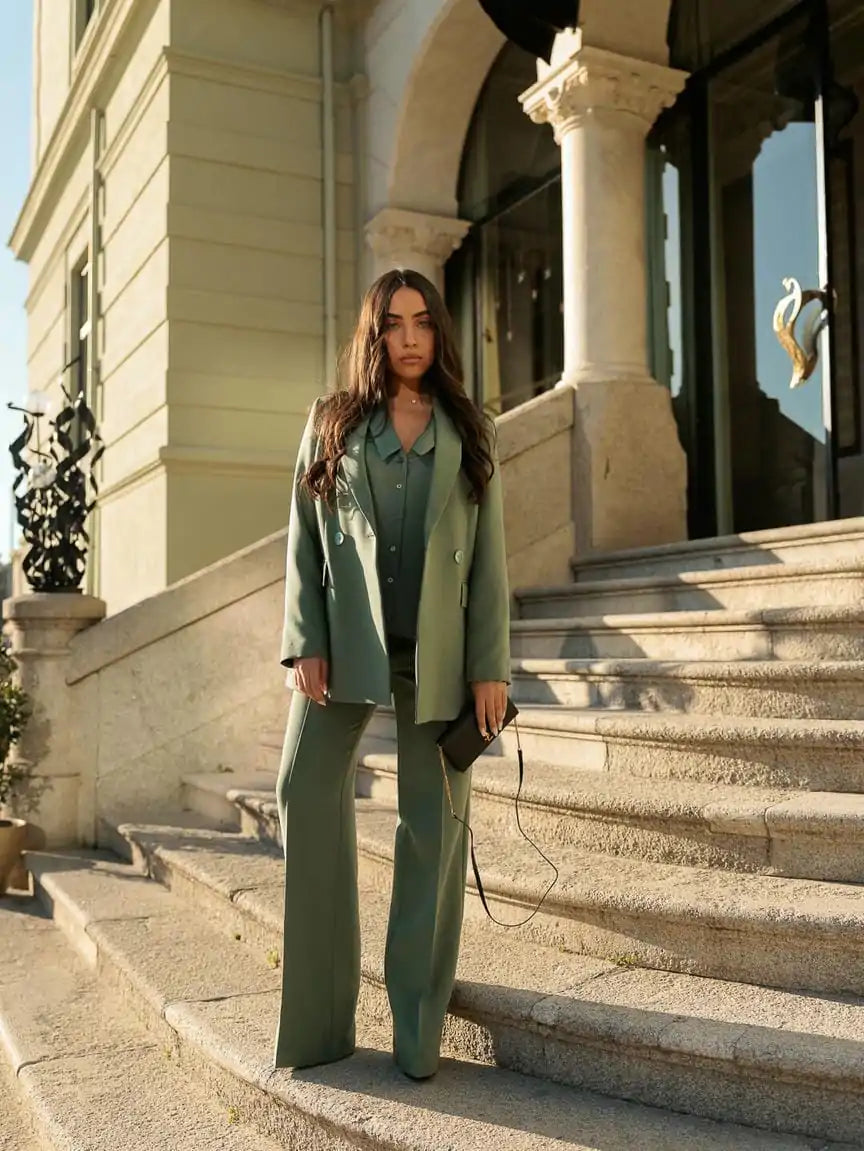 Blazer em Tecido Liso | Scripta