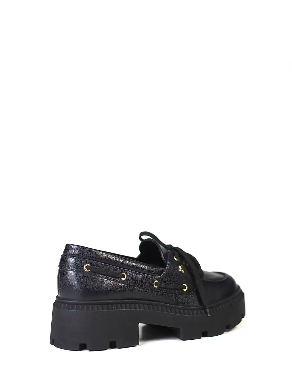 Loafer Preto Cubanas em Pele