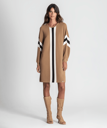 Vestido Canelado