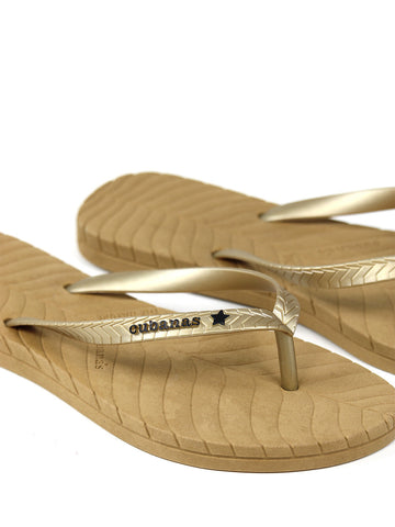 Chinelo Dourado, Feel the Nature by Cubanas