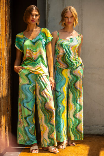 Pantalonas de Malha Fria